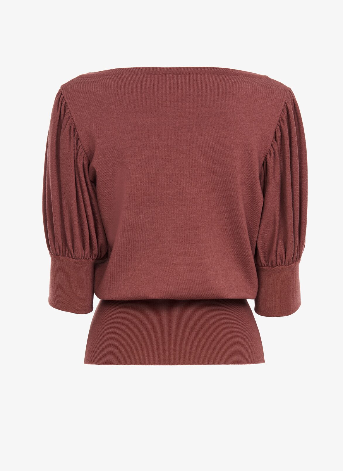Cardigan ALAÏA CHESTNUT CARDIGAN